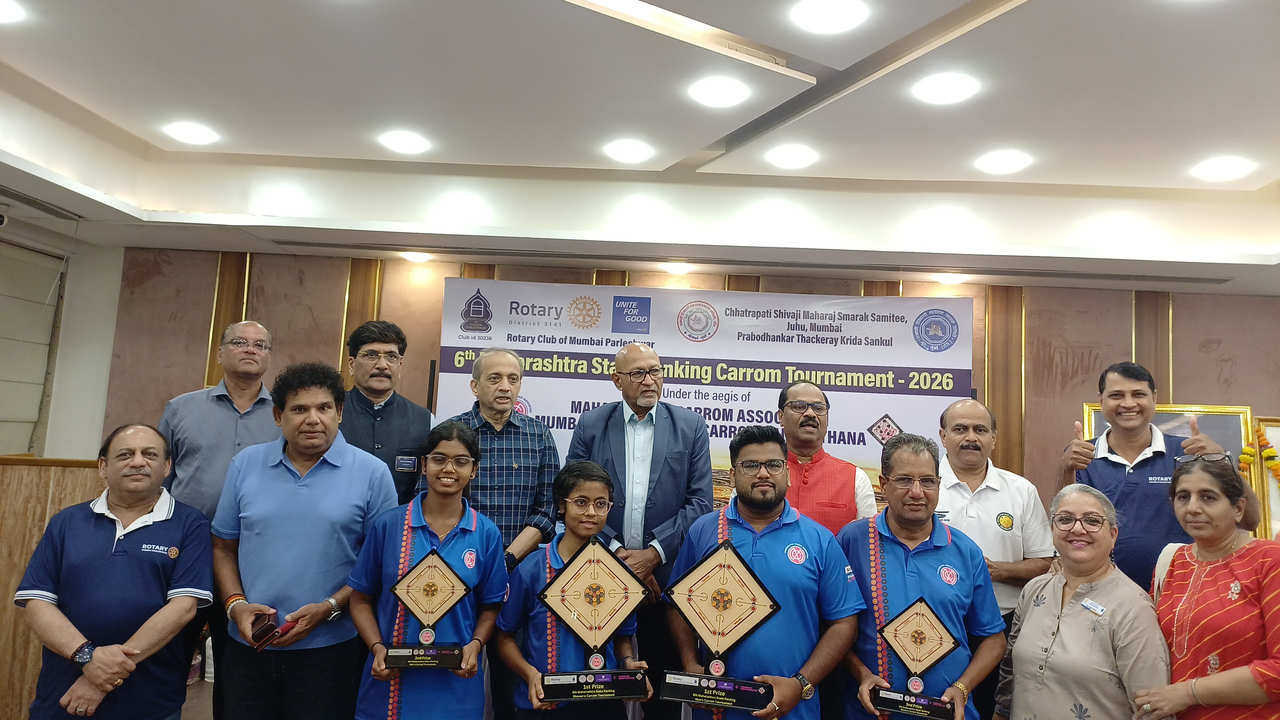 6th Rotary Club of Mumbai Parleshwar State Ranking Carrom Tournament 2026-27